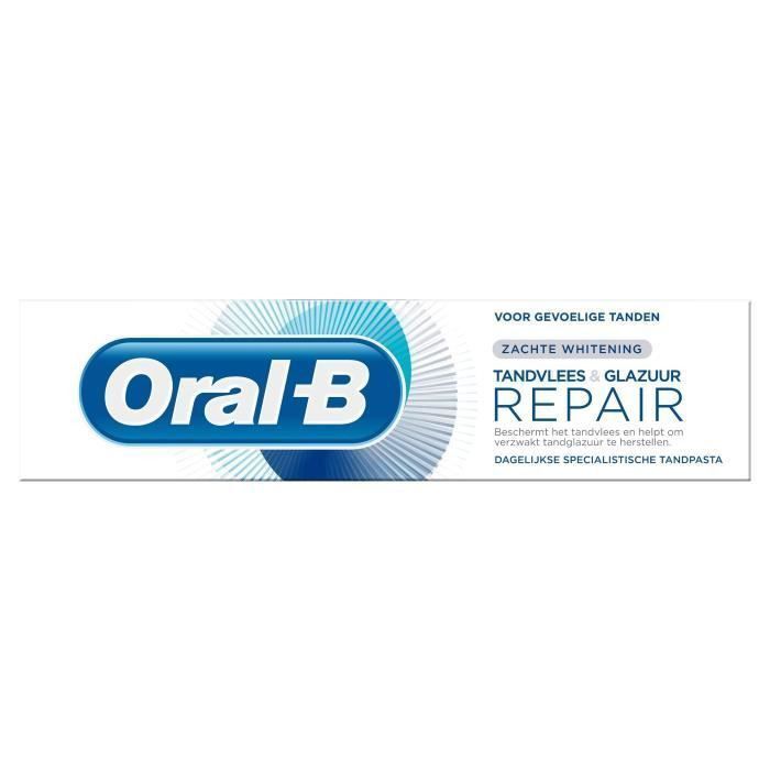 ORAL B Dentifrice Répare gencives et émail Blancheur - 75 ml - Photo n°5