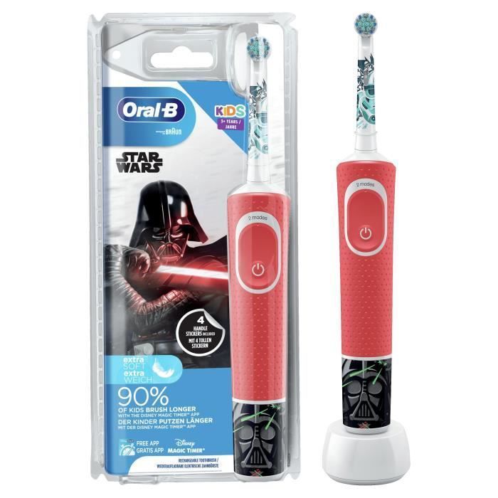 Oral-B Kids - Brosse a Dents Électrique - A partir de 3 ans - Disney La Reine des neiges ou Star Wars - Photo n°1