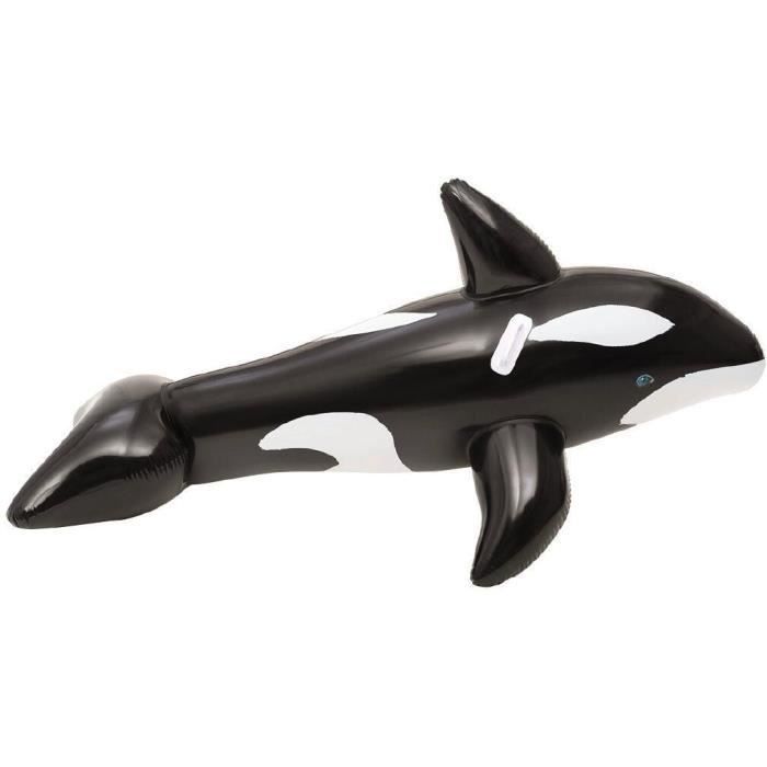 orque gonflable chevauchable avec poignées 2.03x1.02m - Photo n°2