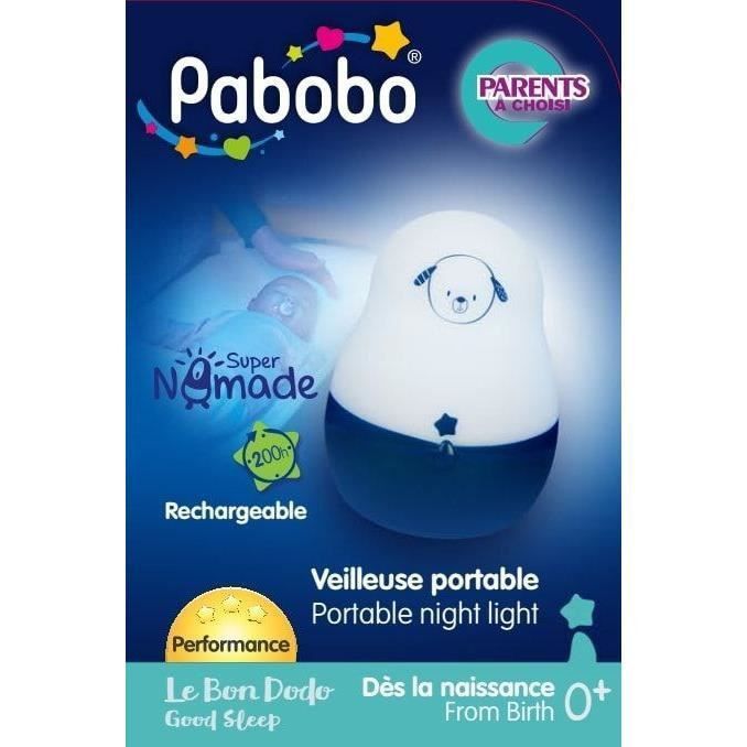 PABOBO Veilleuse Super Nomade bleue Timoléo - Photo n°6
