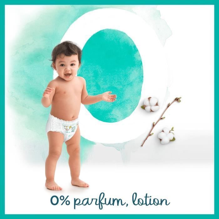 PAMPERS 58 Couches-Culottes Harmonie Nappy Pants Taille 4 - Photo n°6