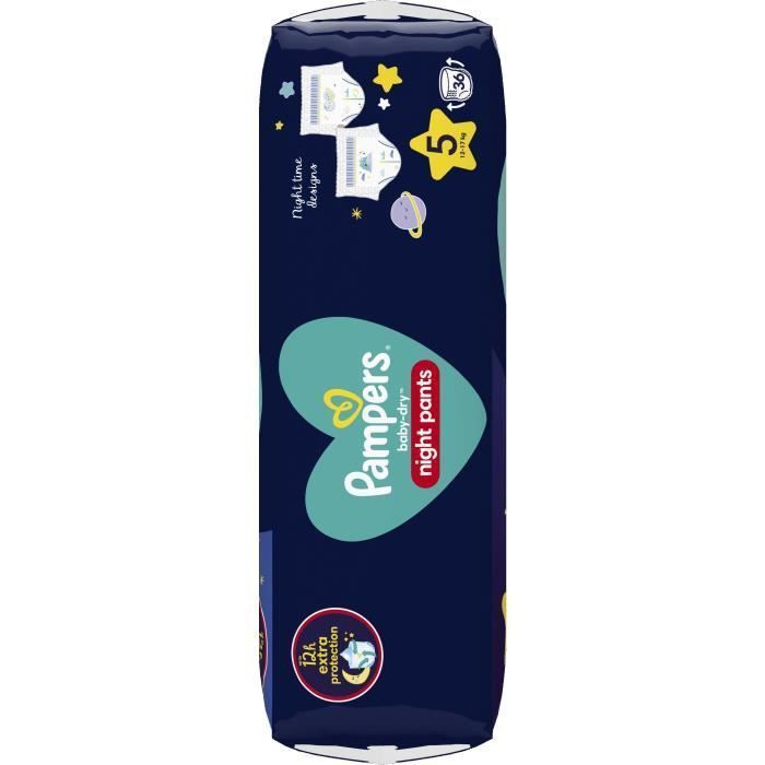 PAMPERS Baby-Dry Night Pants pour la nuit Taille 5 - 36 Couches-culottes - Photo n°6