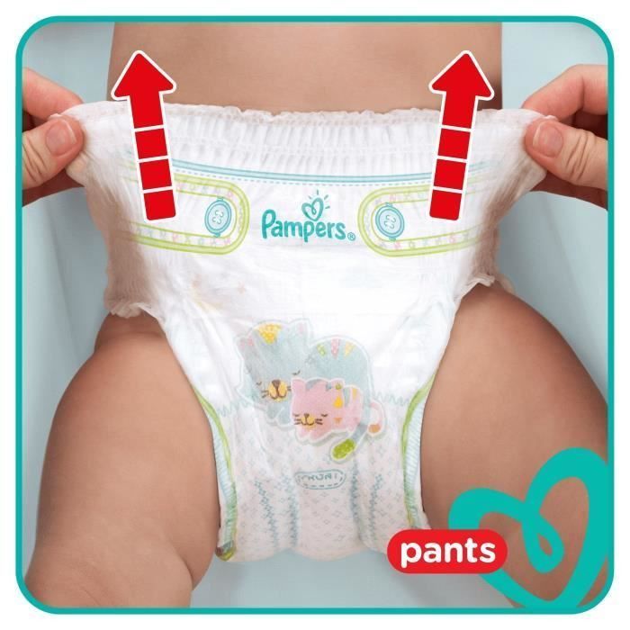 PAMPERS Baby Dry Pants Taille 4+, 9-15 kg, 38 couches culottes