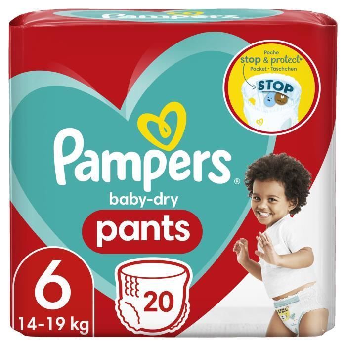  Pampers Pants Taille 6