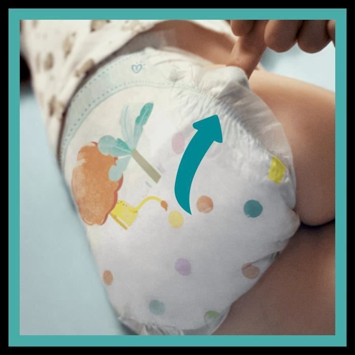 Pampers Baby-Dry Taille 4+, 82 Couches - Photo n°4