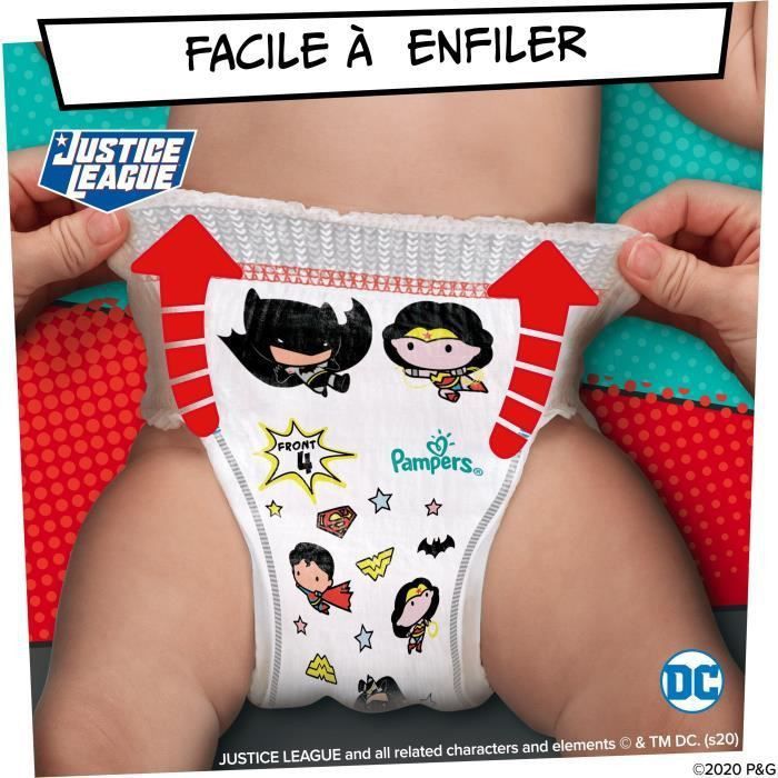 PAMPERS Couches-culottes Baby-Dry Pants Taille 5 - 27 culottes - Pack 1 Mois - Photo n°5