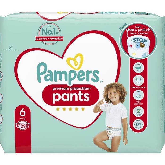 Pampers premium protection taille 6