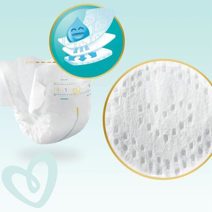 PAMPERS Premium Protection Taille 1 - 96 couches - Photo n°3