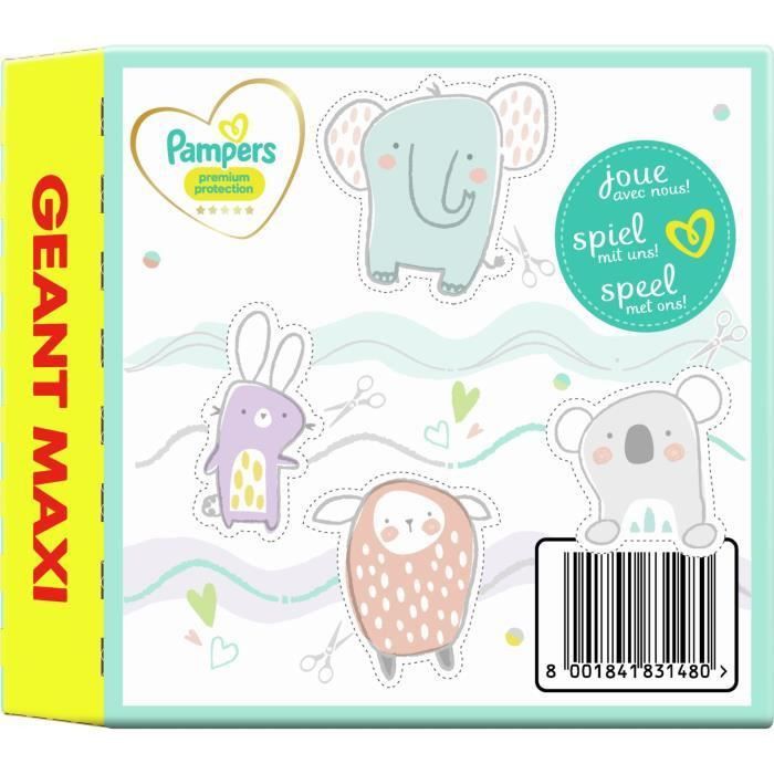 PAMPERS Premium Protection Taille 3 - 96 couches - Photo n°3
