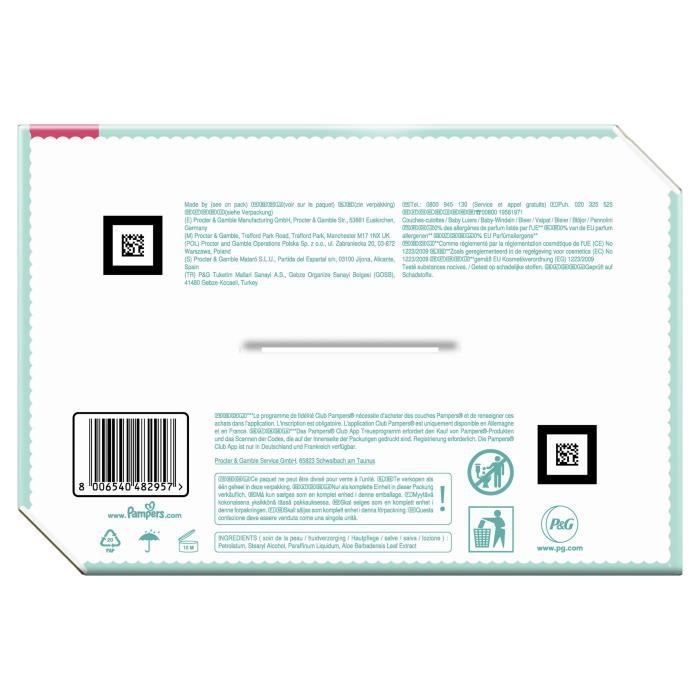 PAMPERS Premium Protection Taille 4 - 80 Couches - Photo n°3