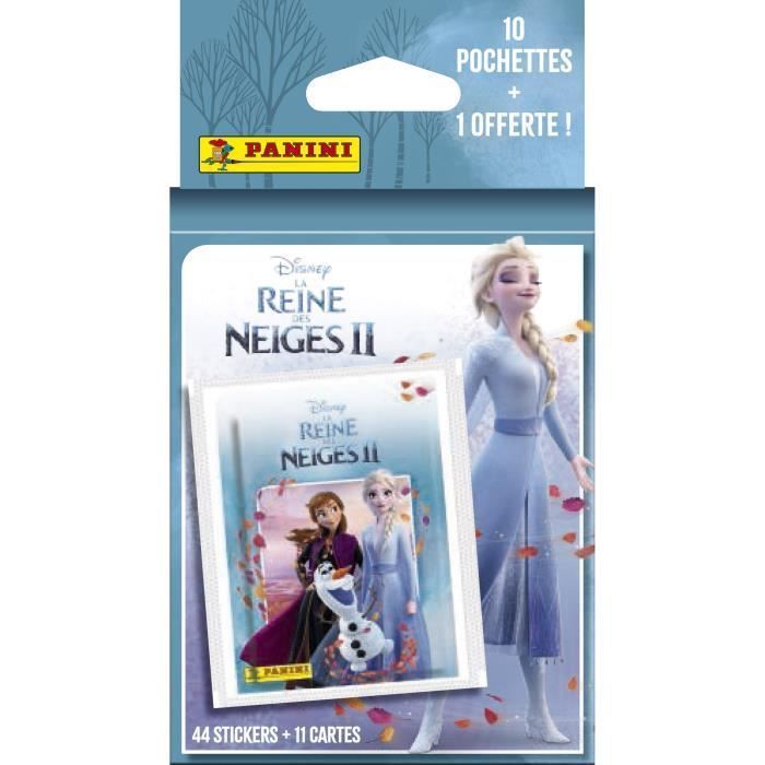 PANINI - Disney La Reine des Neiges II Les meilleurs moments du film - Blister 10 pochettes + 1 Offerte - Photo n°1