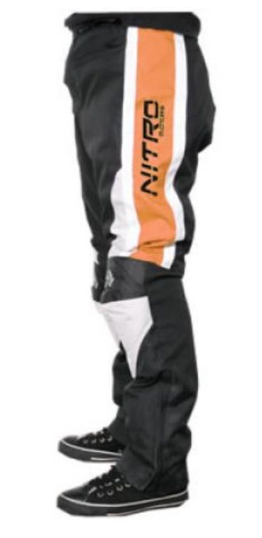 Pantalon cross enfant orange Nitro Racing - Photo n°1