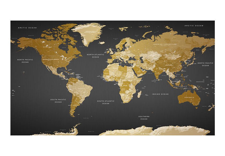 Papier peint XXL World Map: Modern Geography II - Photo n°2