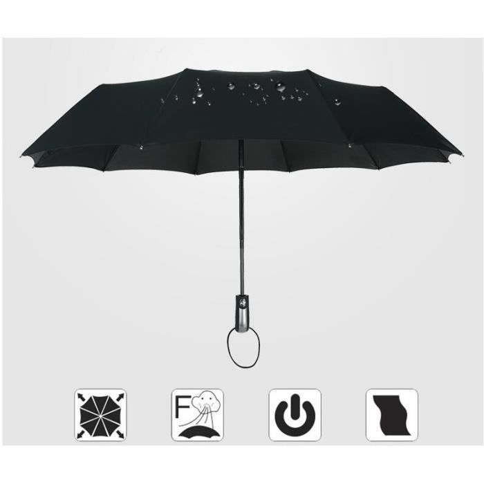 Parapluie Automatique Antivent Anti-Retournement - Resistant au