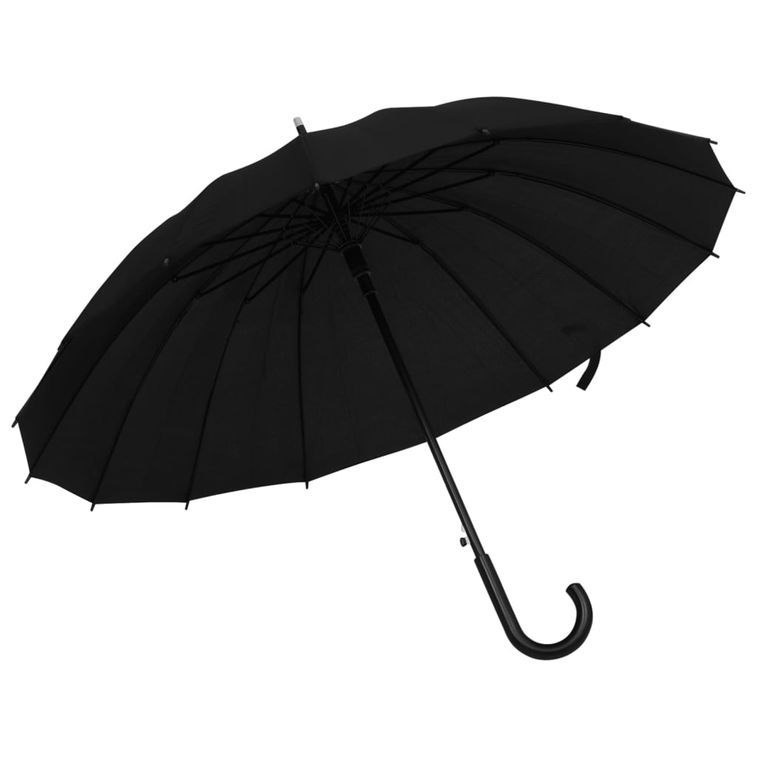Parapluie automatique Noir 105 cm - Photo n°1