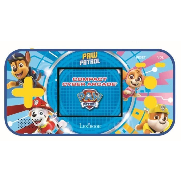 PAT' PATROUILLE Console de jeux portable enfant Compact Cyber Arcade LEXIBOOK - 150 jeux - Photo n°1