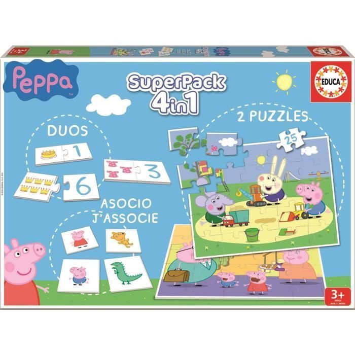 PEPPA PIG Superpack Jeux éducatifs - Photo n°1