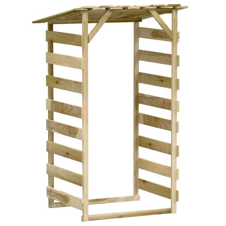 Pergolas avec toits 3 pcs 100x90x200 cm Bois de pin imprégné - Photo n°3