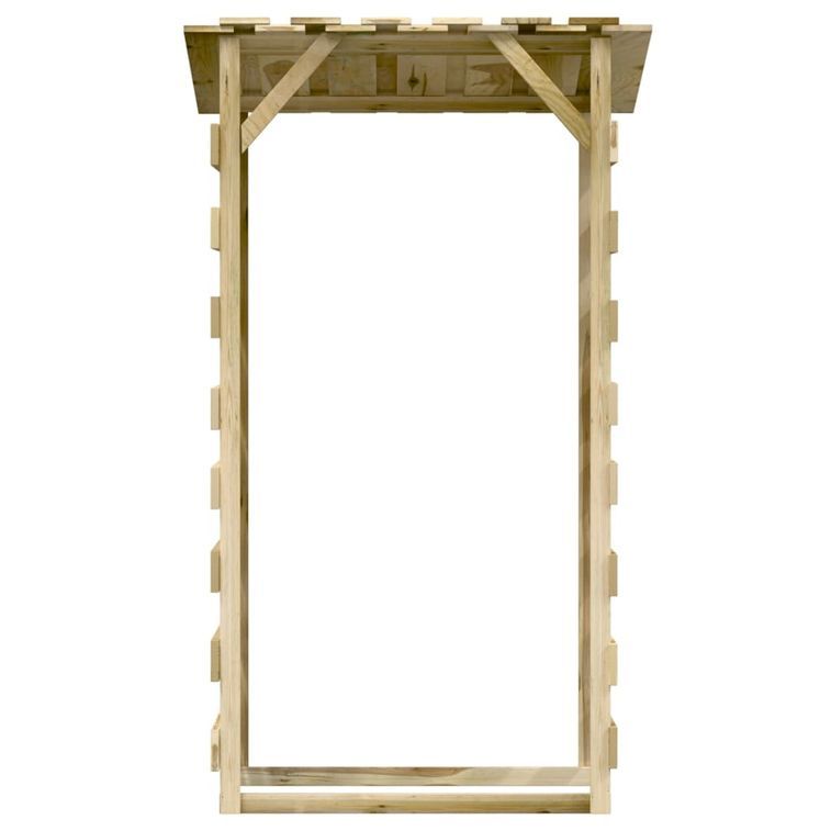 Pergolas avec toits 3 pcs 100x90x200 cm Bois de pin imprégné - Photo n°4
