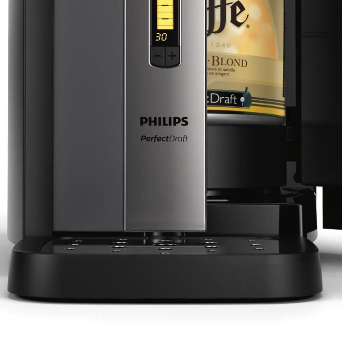 PHILIPS HD3720/25 - Tireuse a biere Perfect Draft - Ecran LCD - Fûts de 6 L - 70 W - 1,5 bars - Noir - Photo n°4