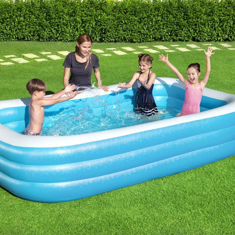 Piscine rectangulaire gonflable Fast Bestway 305x183x56 cm - Photo n°2
