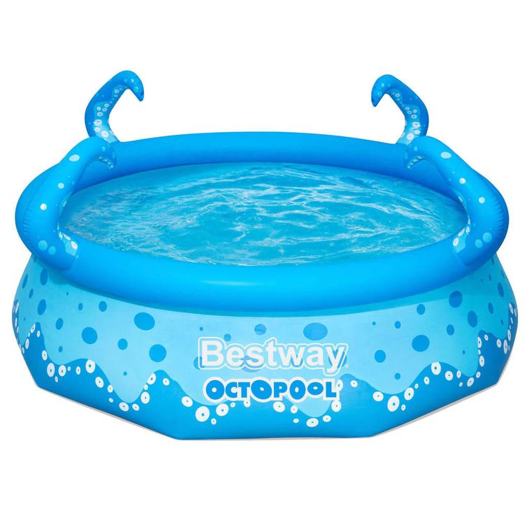 Piscine ronde gonflable Easy 274x76cm - Photo n°1