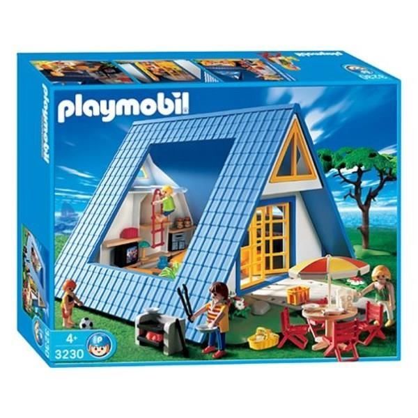 Playmobil 3230 Famille Maison de Vacances - Photo n°1