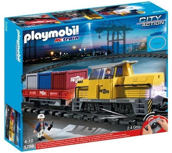 Playmobil 5258 Train Porte Conteneurs Radio Commandé - Photo n°1