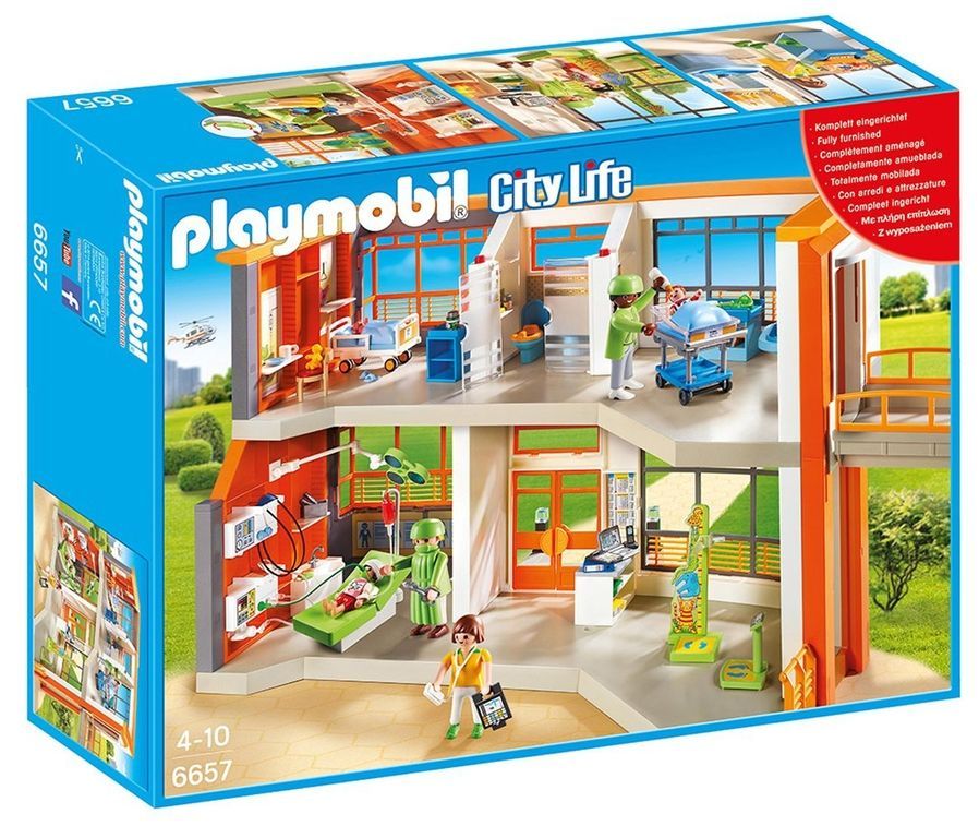 Playmobil 6657 Hopital pédiatrique aménagé - Photo n°1