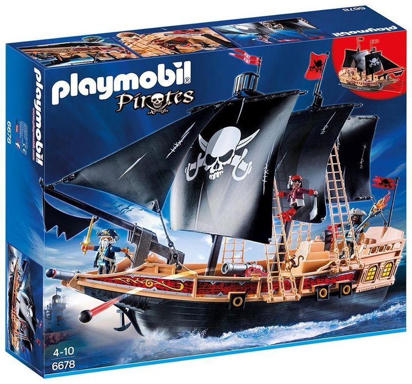 Playmobil 6678 Bateau pirates des ténèbres - Photo n°1