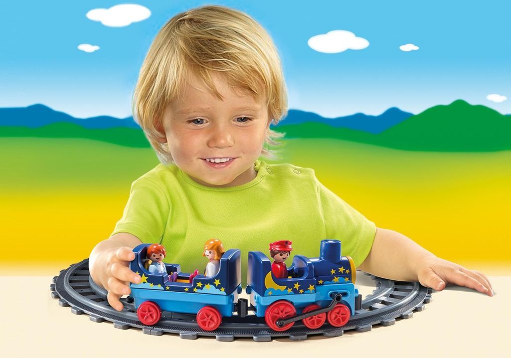 Playmobil 6880 Train étoilé avec passagers et rails - Photo n°4