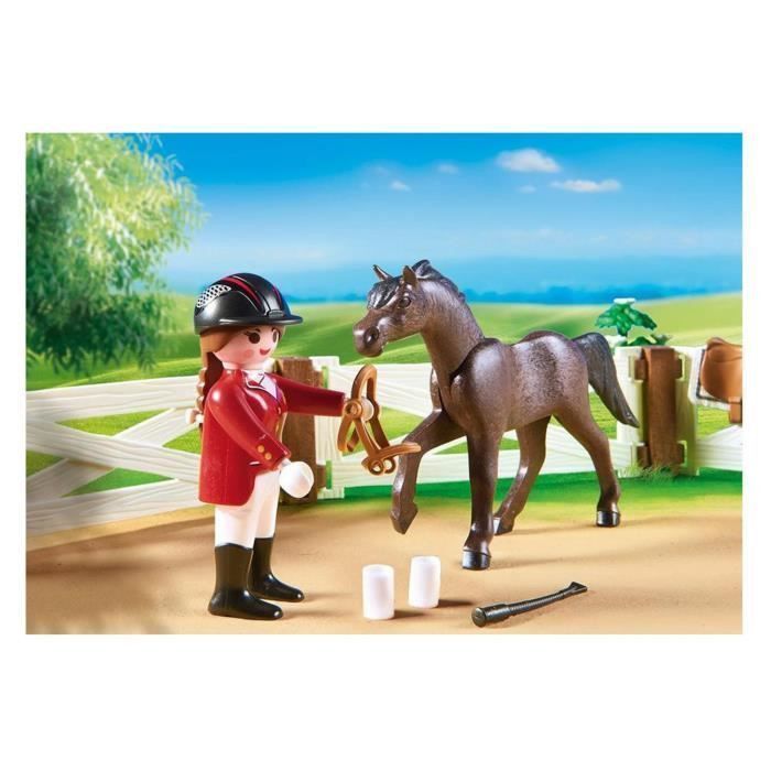 PLAYMOBIL 6930 - Country - Parcours d'Obstacles a Cheval - Photo n°4