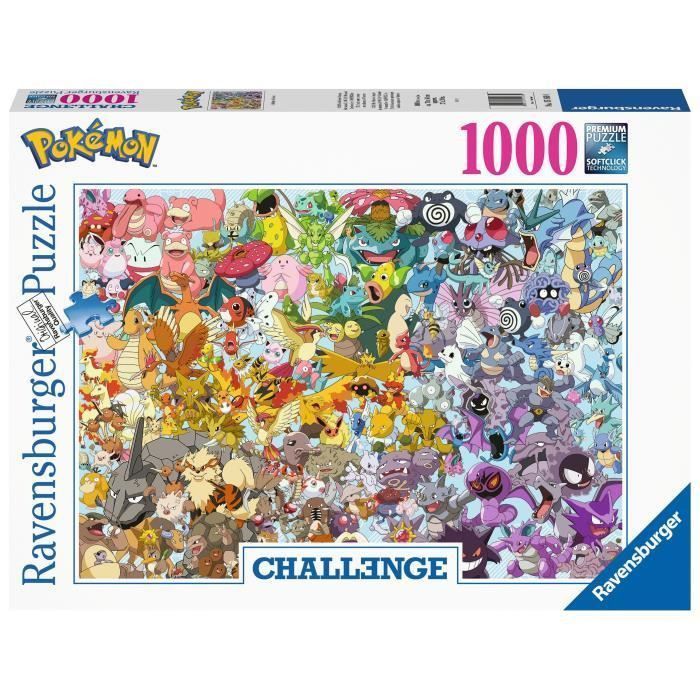 Puzzle 1000 pieces Pokémon Challenge RAVENSBURGER - Photo n°2