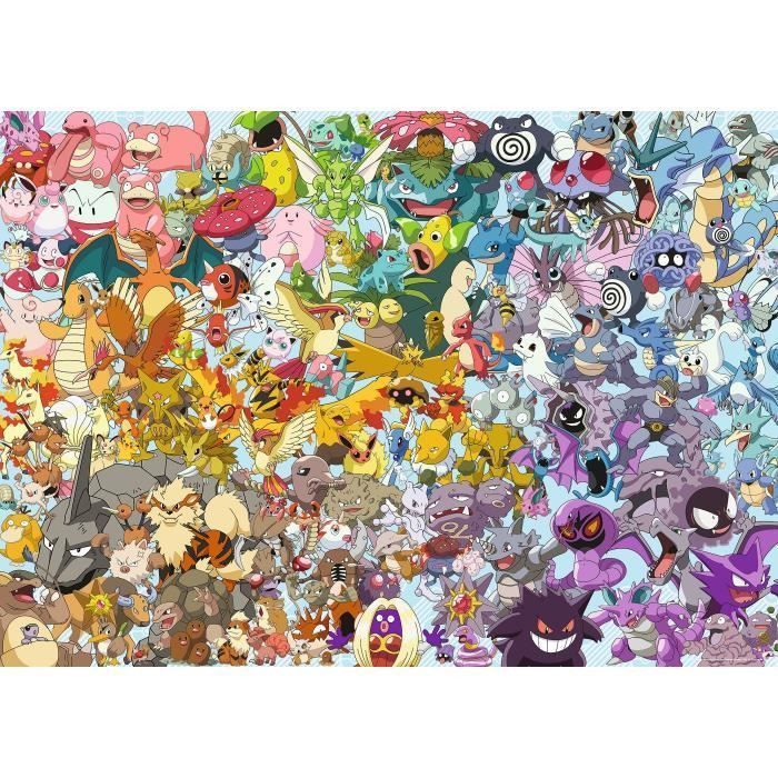 Puzzle 1000 pieces Pokémon Challenge RAVENSBURGER - Photo n°3