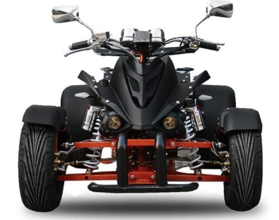 Quad Homologué 250cc Spy Racing 14 Noir et Orange - Photo n°3