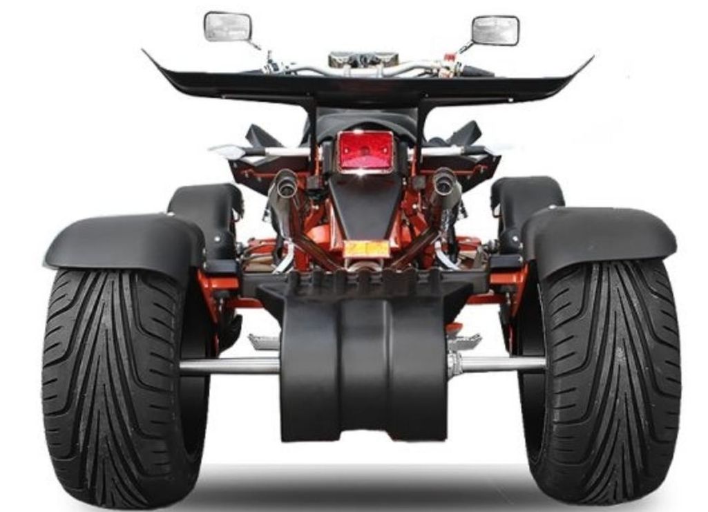 Quad Homologué 250cc Spy Racing 14 Noir et Orange - Photo n°4