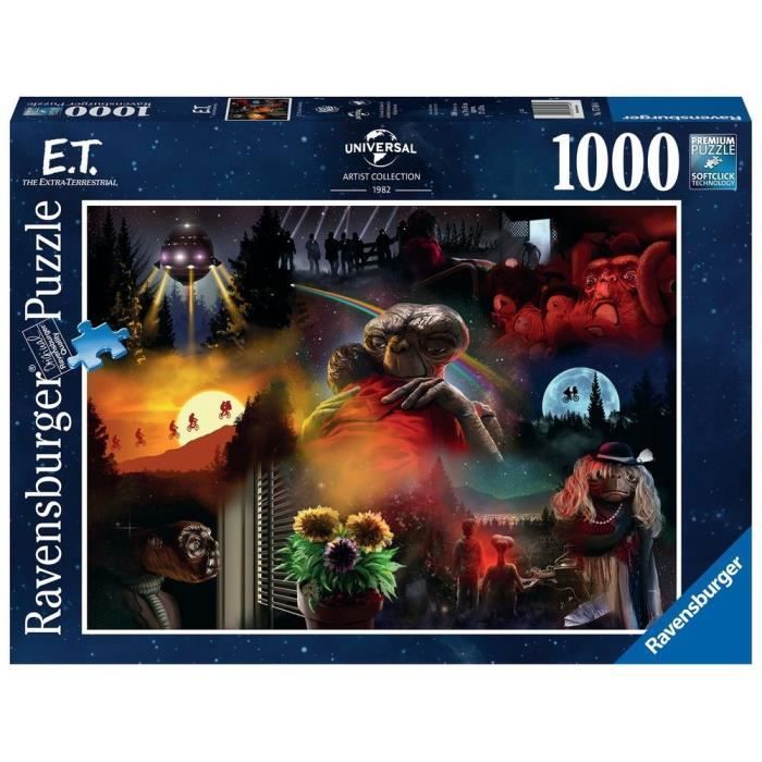 Ravensburger - Puzzle 1000 pieces - E.T. l'extra-terrestre - Photo n°2