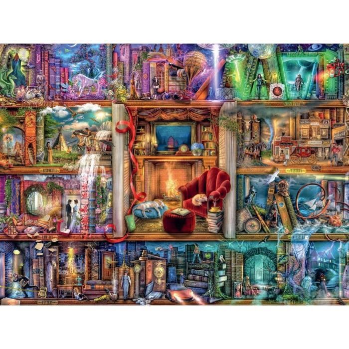 Ravensburger - Puzzle 1500 pieces - La grande bibliotheque - Photo n°2