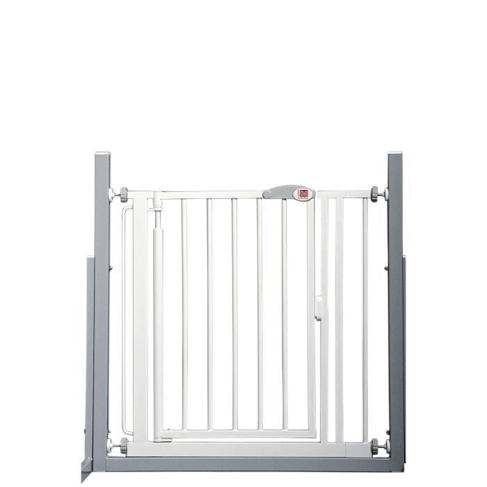 RED CASTLE Barriere de sécurité enfant 68,5-75 cm - Blanc - Ouverture Portillon - Photo n°1