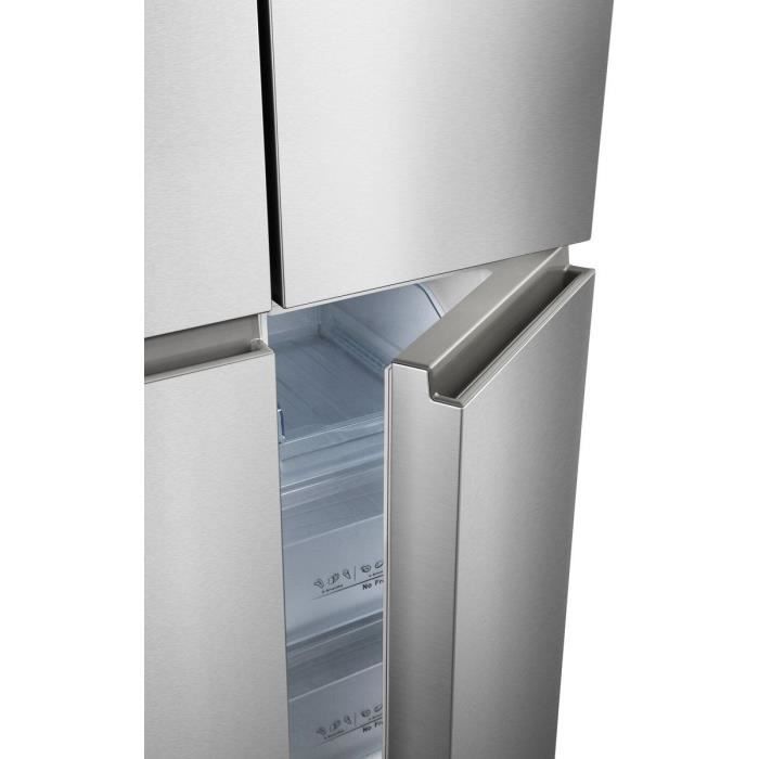 Réfrigérateur combiné HISENSE - RQ563N4AI1 - multiportes - 454 L - l70 X L79 X H181cm - Métal Brillant - Photo n°5