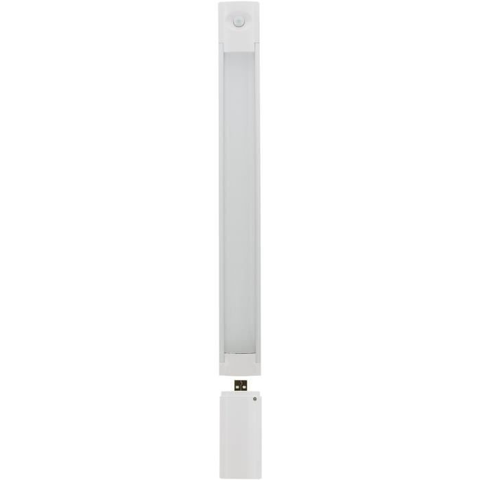 Réglette LED rechargeable USB avec capteur de détection 1,3W 50lm Elexity - Photo n°4