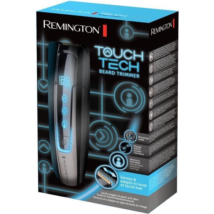 Remington MB4700 Tondeuse Barbe TouchTech, Etanche - Lames Titanium - Ecran Tactile - Photo n°3
