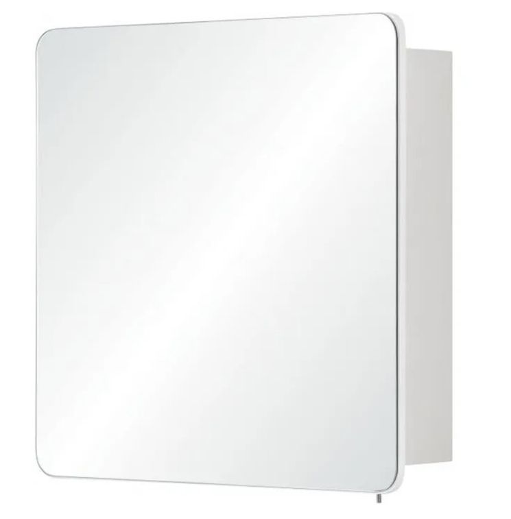 Armoire De Toilette 60 Cm Gali + Applique LED pour miroir de salle de bain LILO 2 x 3 W - Chromé brillant - Photo n°1