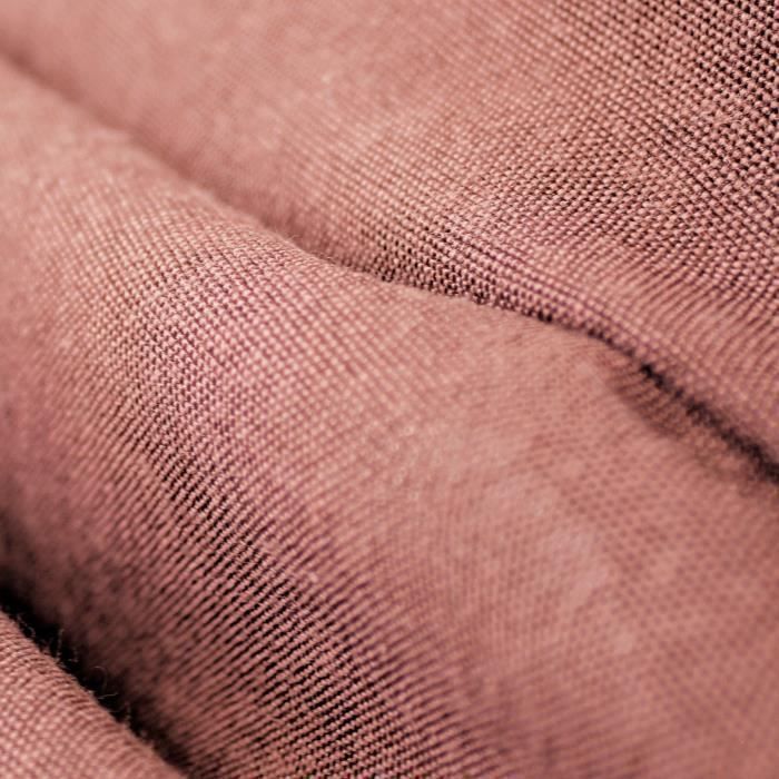 Rideau coton LOOK - Terra cotta - 140x250 cm - Photo n°3