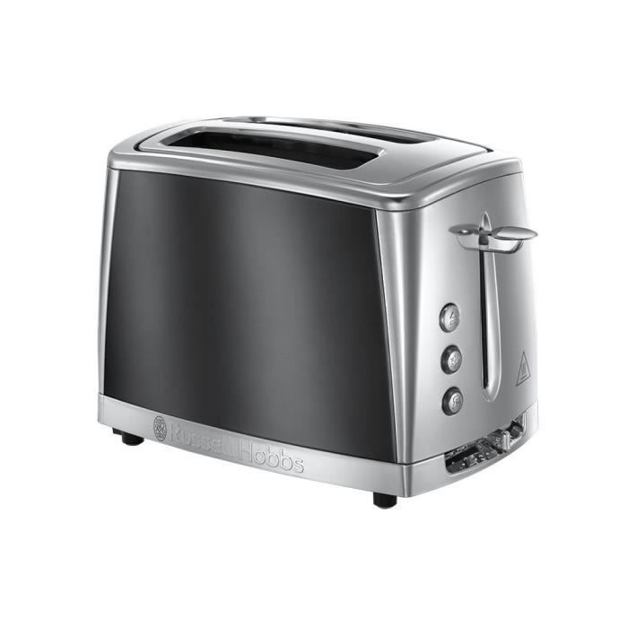 RUSSELL HOBBS 23221-56 -Toaster Luna - Technologie Fast Toast - Gris Clair de Lune - Photo n°1