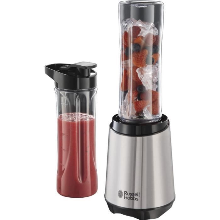 Russell Hobbs 23470-56 Blender Nomade Mixeur Electrique Mix and Go 300W, Accessoires Inclus - Photo n°1