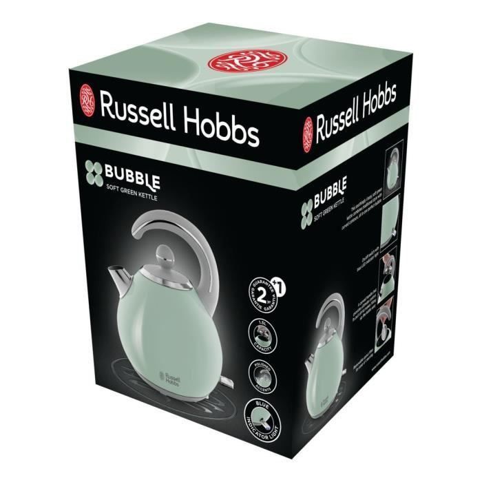 RUSSELL HOBBS 24404-70 - Bouilloire Bubble - 1,5L - 2300 W - Vert - Photo n°5