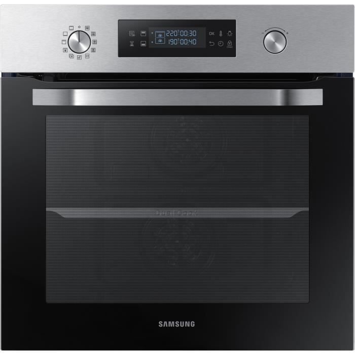 SAMSUNG NV64R3571BS-Four TWIN CONVECTION-Pyrolyse-Classe énergétique A-Capacité de 64 litres - Photo n°1