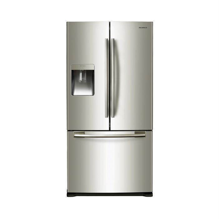 SAMSUNG RF62QEPN - Réfrigérateur multi-portes - 439L (329+110) - Froid ventilé - A+ - L 81,7cm x H 177,2cm - Inox - Photo n°1