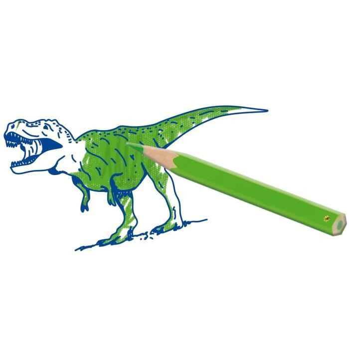 SES CREATIVE Kit de tampons dinosaures - Photo n°4